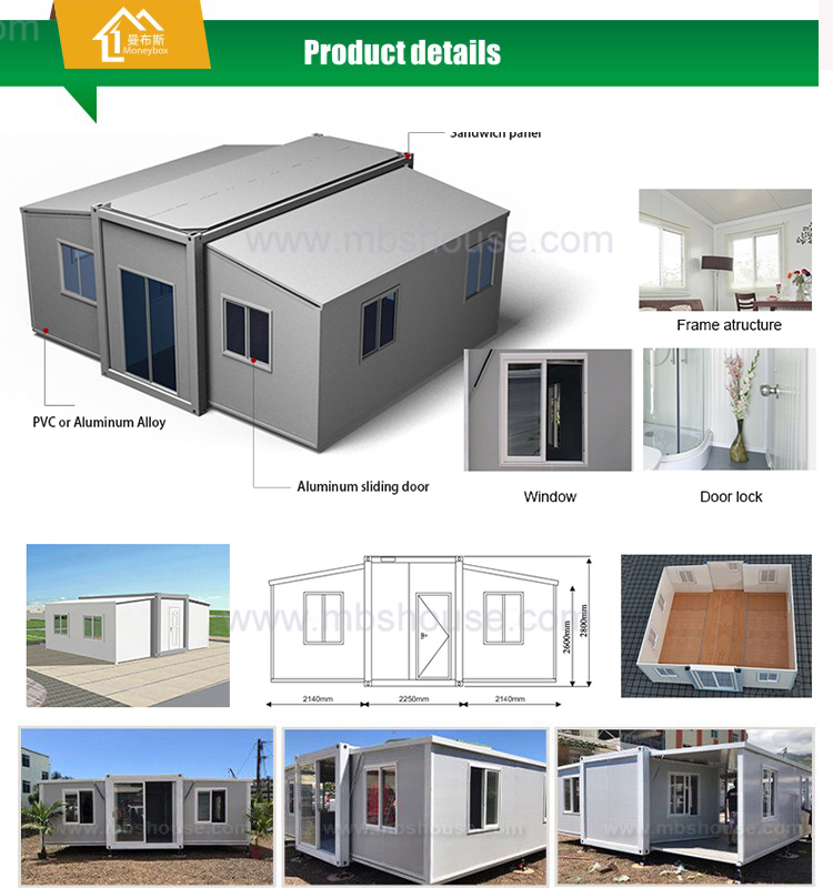 preço competitivo casa modular pequena do recipiente pré-fabricado para  venda