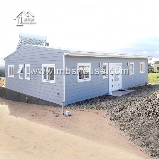quadro de aço leve de baixo custo casa modular prefabricada