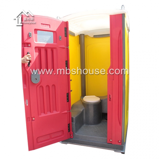 hdpe chemical plastic build-in waste tank sentado portátil mobile toilet washroom