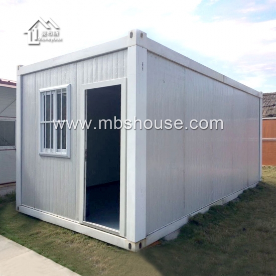 Casa móvel da casa pré-fabricada da casa rápida do recipiente do bloco liso do conjunto