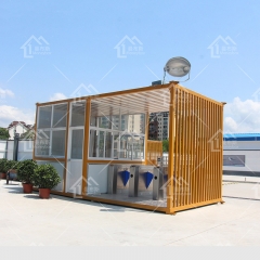 Container guard booth